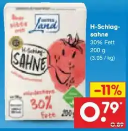 Netto Marken-Discount H-Schlagsahne Angebot