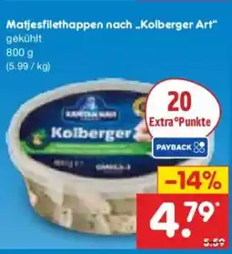 Netto Marken-Discount Matjesfilethappen nach „Kolberger Art" Angebot
