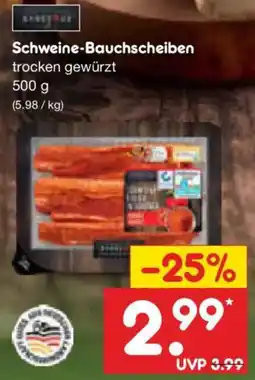 Netto Marken-Discount Schweine-Bauchscheiben Angebot