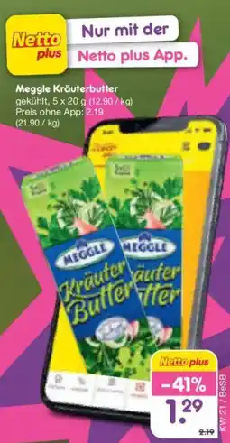 Netto Marken-Discount Meggle Kräuterbutter Angebot