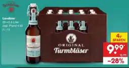 Netto Marken-Discount ORIGINAL Turmbläser Landbier Angebot