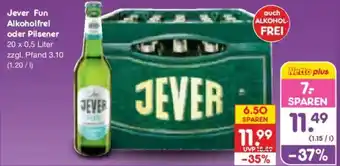Jever Fun Alkoholfrei oder Pilsener