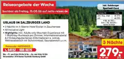 Netto Marken-Discount URLAUB IM SALZBURGER LAND 3 Nächte Angebot