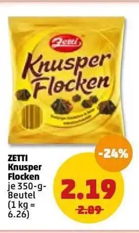 PENNY Zetti Knusper Flocken 350g Beutel Angebot