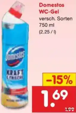 Netto Marken-Discount Domestos WC-Gel Angebot