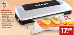 Netto Marken-Discount star Vakuumierer Angebot
