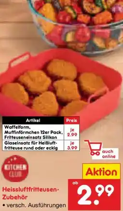 Netto Marken-Discount KITCHEN CLUB Heissluftfritteusen- Zubehör Angebot