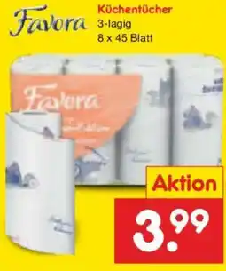 Netto Marken-Discount Favora Küchentücher Angebot
