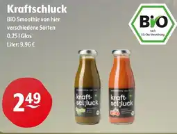 CENTERSHOP Kraftschluck BIO Smoothie von hier Angebot