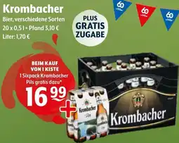CENTERSHOP Krombacher Bier Angebot