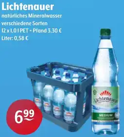 CENTERSHOP Lichtenauer natürliches Mineralwasser Angebot