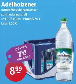 CENTERSHOP Adelholzener natürliches Mineralwasser Angebot
