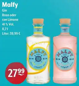 CENTERSHOP Malfy Gin Angebot