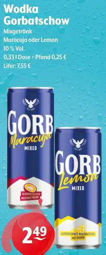 CENTERSHOP Wodka Gorbatschow Angebot