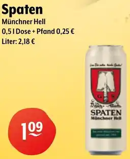 CENTERSHOP Spaten Münchner Hell Angebot