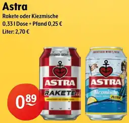 CENTERSHOP Astra Rakete oder Kiezmische Angebot
