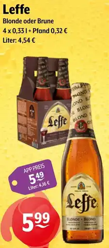 CENTERSHOP Leffe Blonde oder Brune Angebot