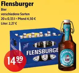 CENTERSHOP Flensburger Bier Angebot