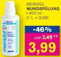 KODi Meridol mundspülung Angebot
