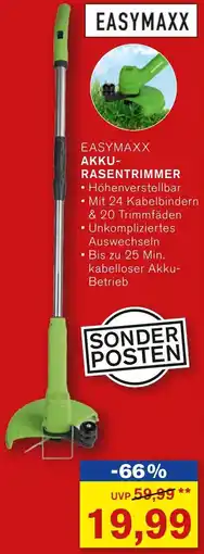 KODi Easymaxx akku rasentrimmer Angebot