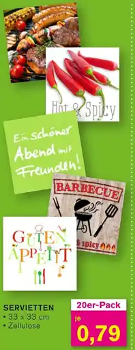 KODi Servietten Angebot