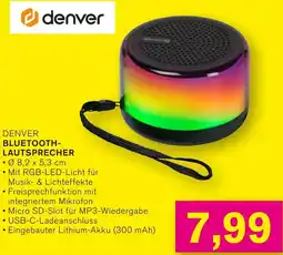 KODi Denver bluetooth lautsprecher Angebot