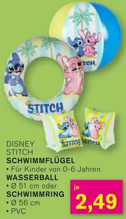 KODi Disney stitch schwimmflügel, wasserball oder schwimmring Angebot