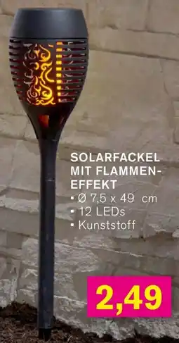 KODi Solarfackel mit flammeneffekt Angebot