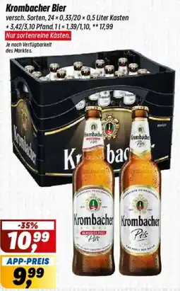 Simmel Krombacher Bier Angebot