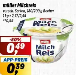 Simmel müller Milchreis Angebot