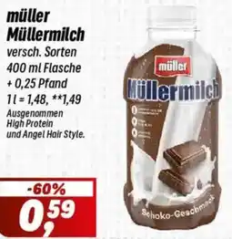 Simmel müller Müllermilch Angebot