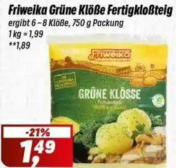 Simmel Friweika Grüne Klöße Fertigkloẞteig Angebot