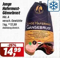 Simmel Junge Hafermast Gänsebrust Angebot
