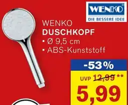 KODi Wenko duschkopf Angebot