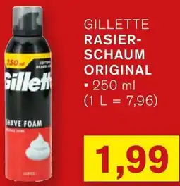 KODi Gillette rasierschaum original Angebot