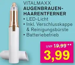 KODi Vitalmaxx augenbrauen haarentferner Angebot