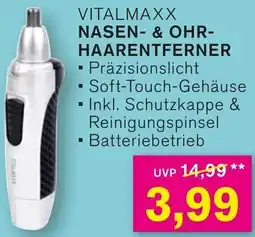KODi Vitalmaxx nasen- & ohrhaarentferner Angebot