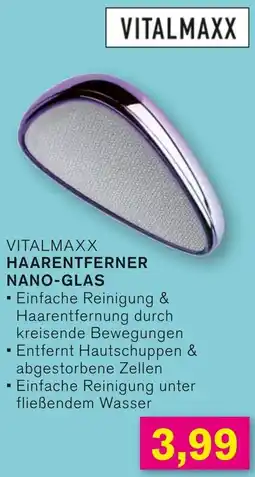 KODi Vitalmaxx haarentferner nano-glas Angebot