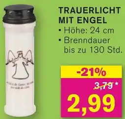 KODi Trauerlicht mit engel Angebot