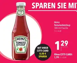 CITTI Markt Heinz Tomatenketchup Angebot