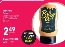 CITTI Markt Peter Pane Saucen Angebot
