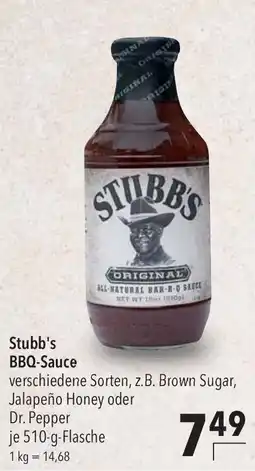 CITTI Markt Stubb's BBQ-Sauce Angebot