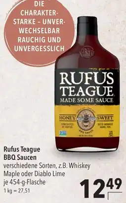 CITTI Markt Rufus Teague BBQ Saucen Angebot