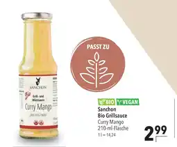 CITTI Markt Sanchon Bio Grillsauce Angebot