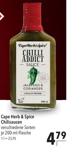 CITTI Markt Cape Herb & Spice Chilisaucen Angebot