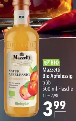 CITTI Markt Mazzetti Bio Apfelessig Angebot