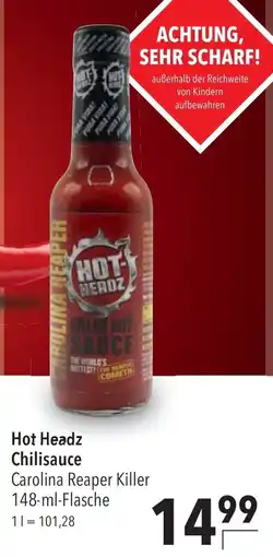 CITTI Markt Hot Headz Chilisauce Angebot