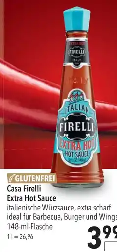 CITTI Markt Casa Firelli Extra Hot Sauce Angebot