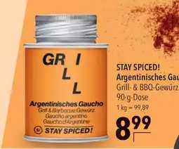 CITTI Markt STAY SPICED! Argentinisches Gaucho Angebot