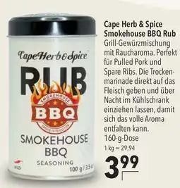 CITTI Markt Cape Herb & Spice Smokehouse BBQ Rub Angebot